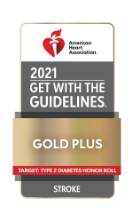 2021 Get With The Guidelines Gold Plus Badge - Stroke
